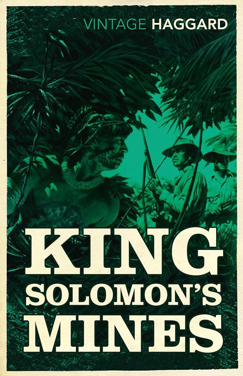 King Solomon's Mines Vintage Classics by H. Rider Haggard book cover
