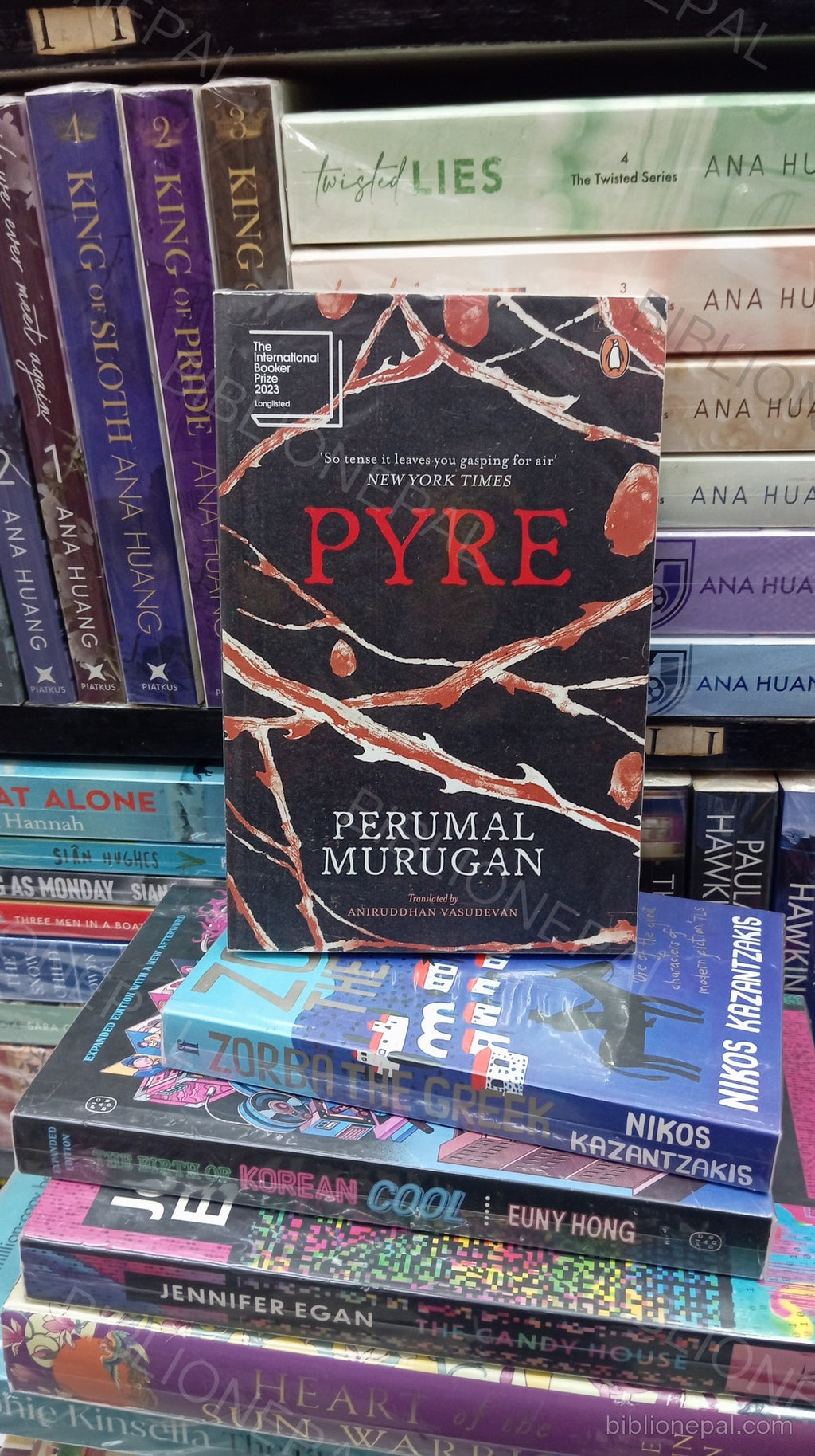 Photoshoot of Pyre by Perumal Murugan