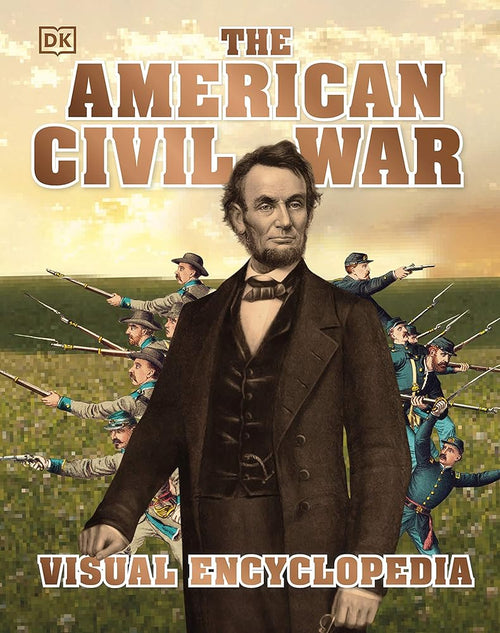 The American Civil War Visual Encyclopedia by DK book cover