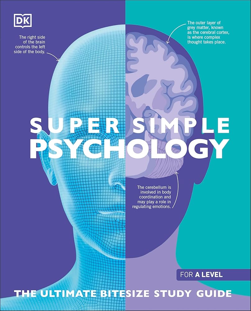 Super Simple Psychology: The Ultimate Bitesize Study Guide (DK Super Simple) cover image