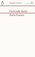 Gertrude Stein Paris France (Penguin Archives) /anglais cover image
