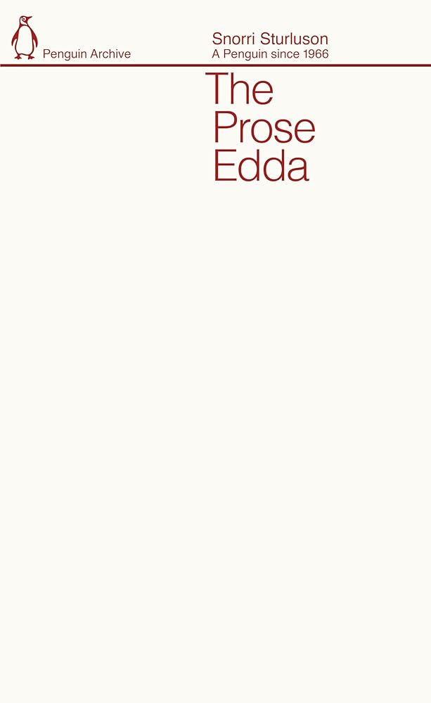 The Prose Edda (Penguin Archive) cover image