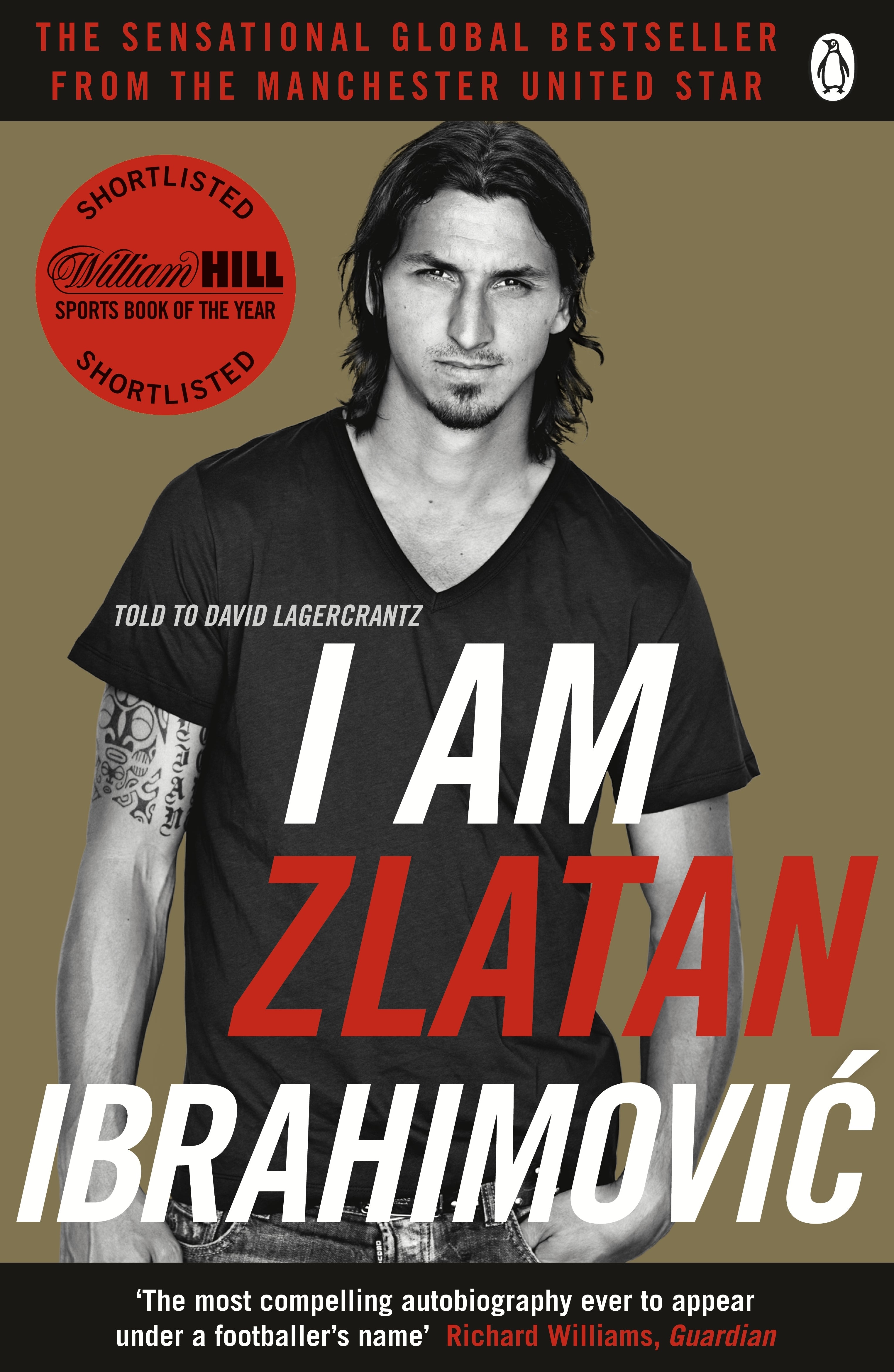 I Am Zlatan Ibrahimovic - 9780241966839 - Book Cover