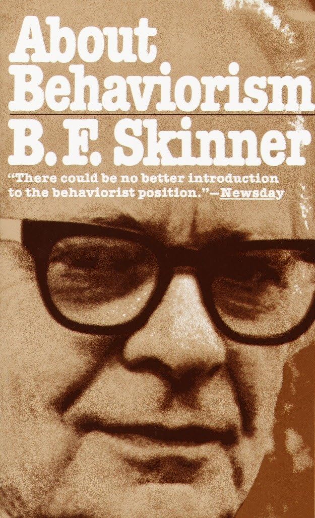 About Behaviorism by B.F. Skinner - 9780394716183 - Book Cover