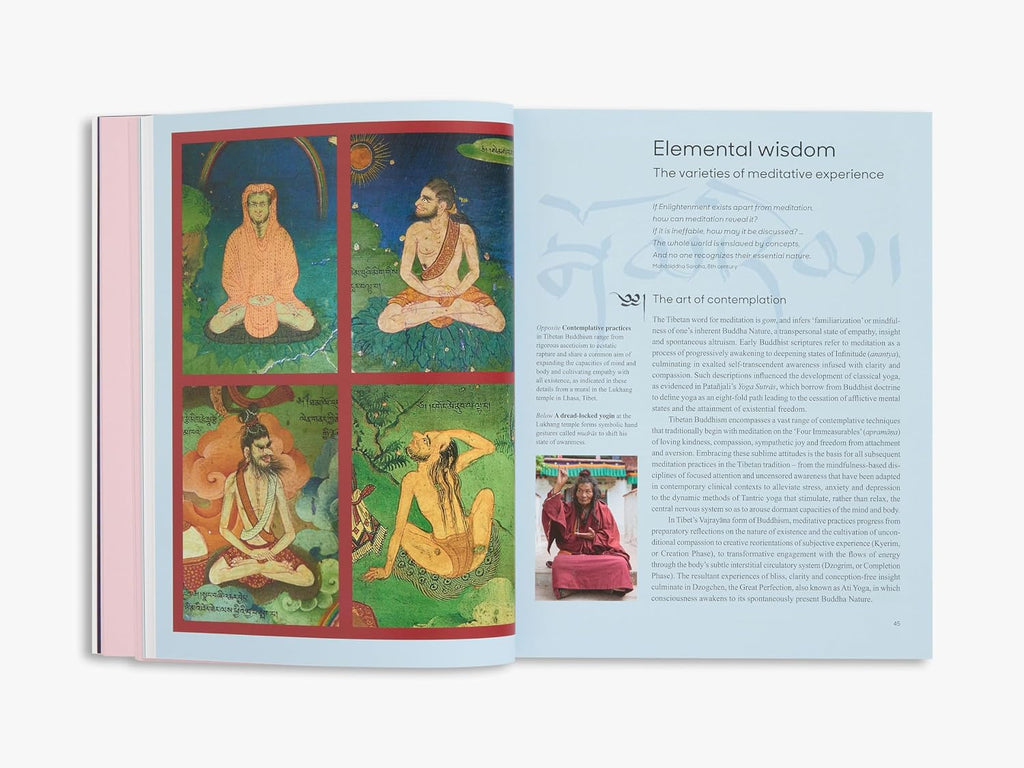 Tibetan Yoga by Ian A. Baker, interior page, picture 4