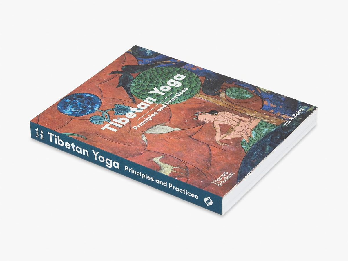 Tibetan Yoga by Ian A. Baker, the cover at an angle