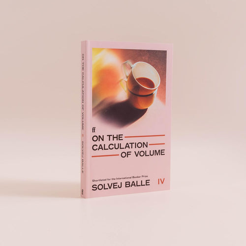 On the Calculation of Volume (Book IV) by Solvej Balle, the cover at an angle
