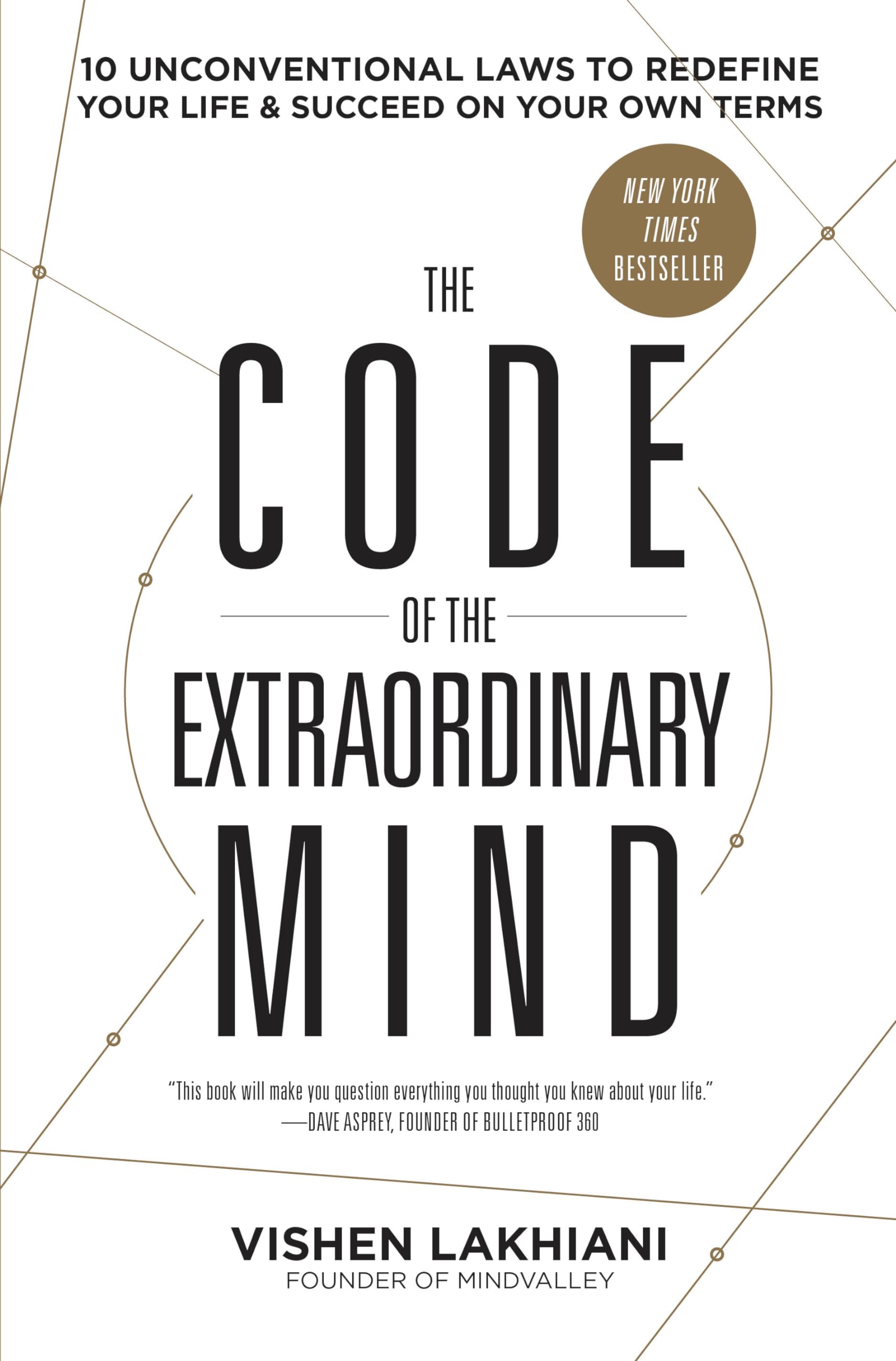 The Code of the Extraordinary Mind by Vishen Lakhiani - 9780593135822 - Book Cover