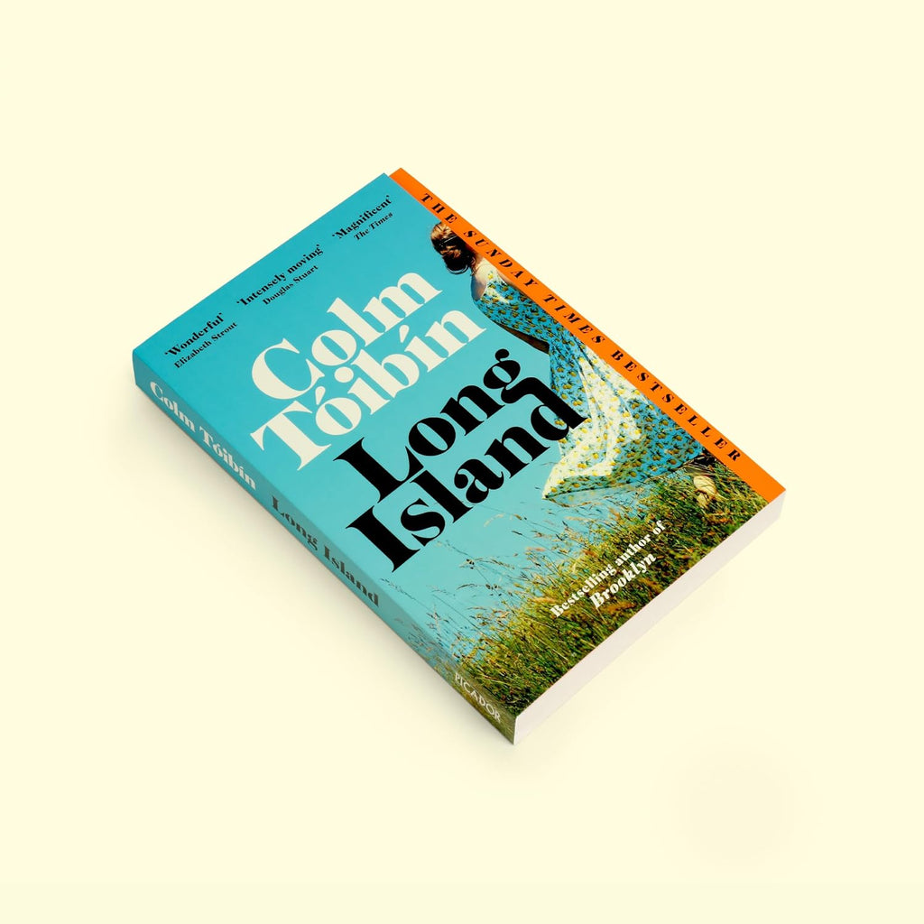 Long Island by Colm Tóibín, the cover at an angle, picture 3