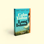 Long Island by Colm Tóibín, the cover at an angle