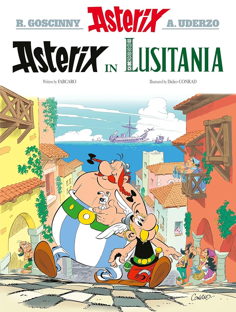 Asterix in lusitania cover image