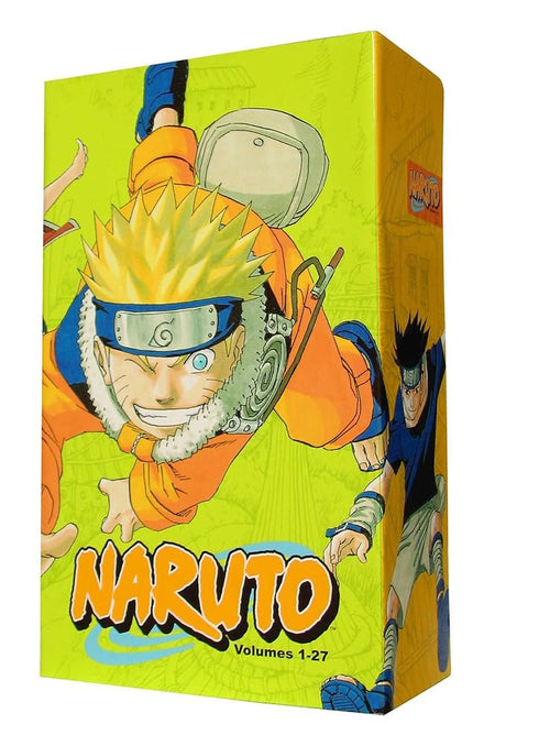 Naruto Box Set 1: Volumes 1-27 with Premium (1) (Naruto Box Sets) cover image