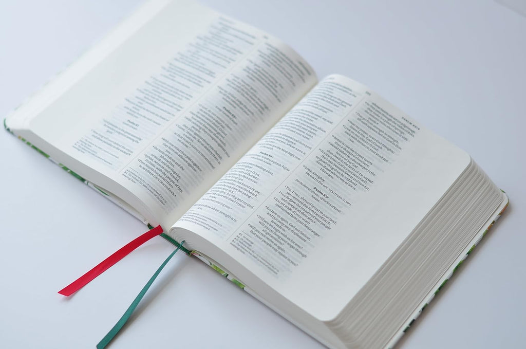 Niv Bible for Journalling and Verse-mapping: Pink, interior page, picture 5