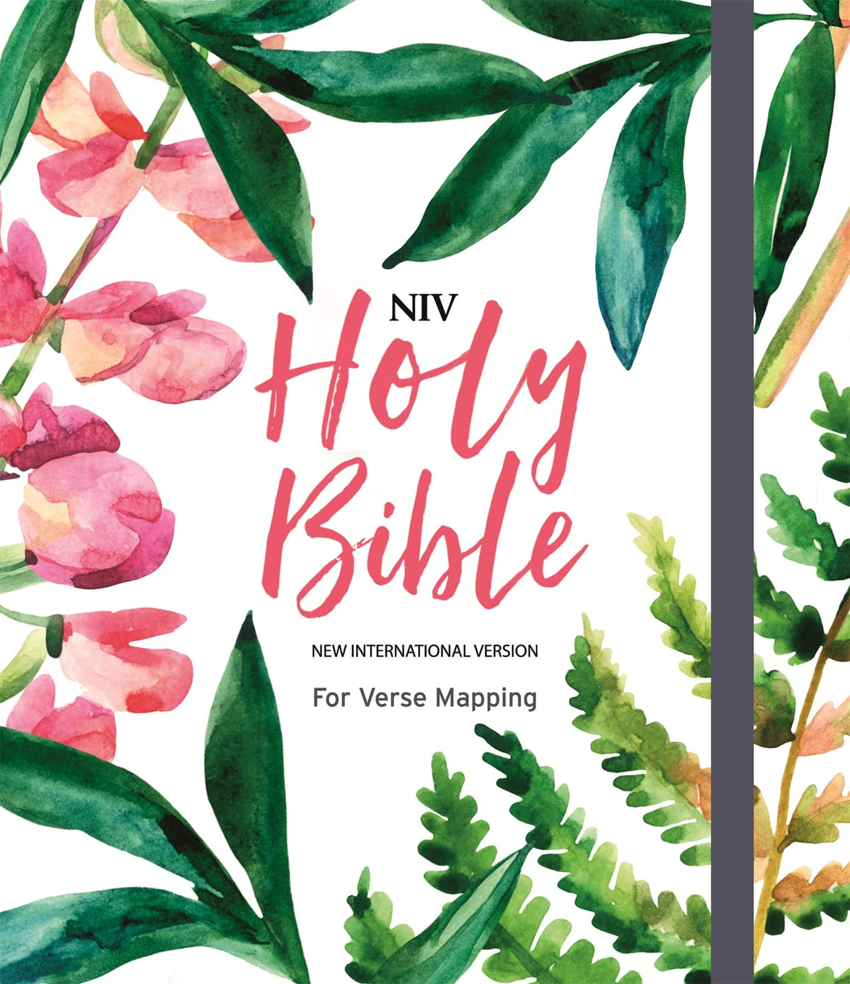 Niv Bible for Journalling and Verse-mapping: Pink