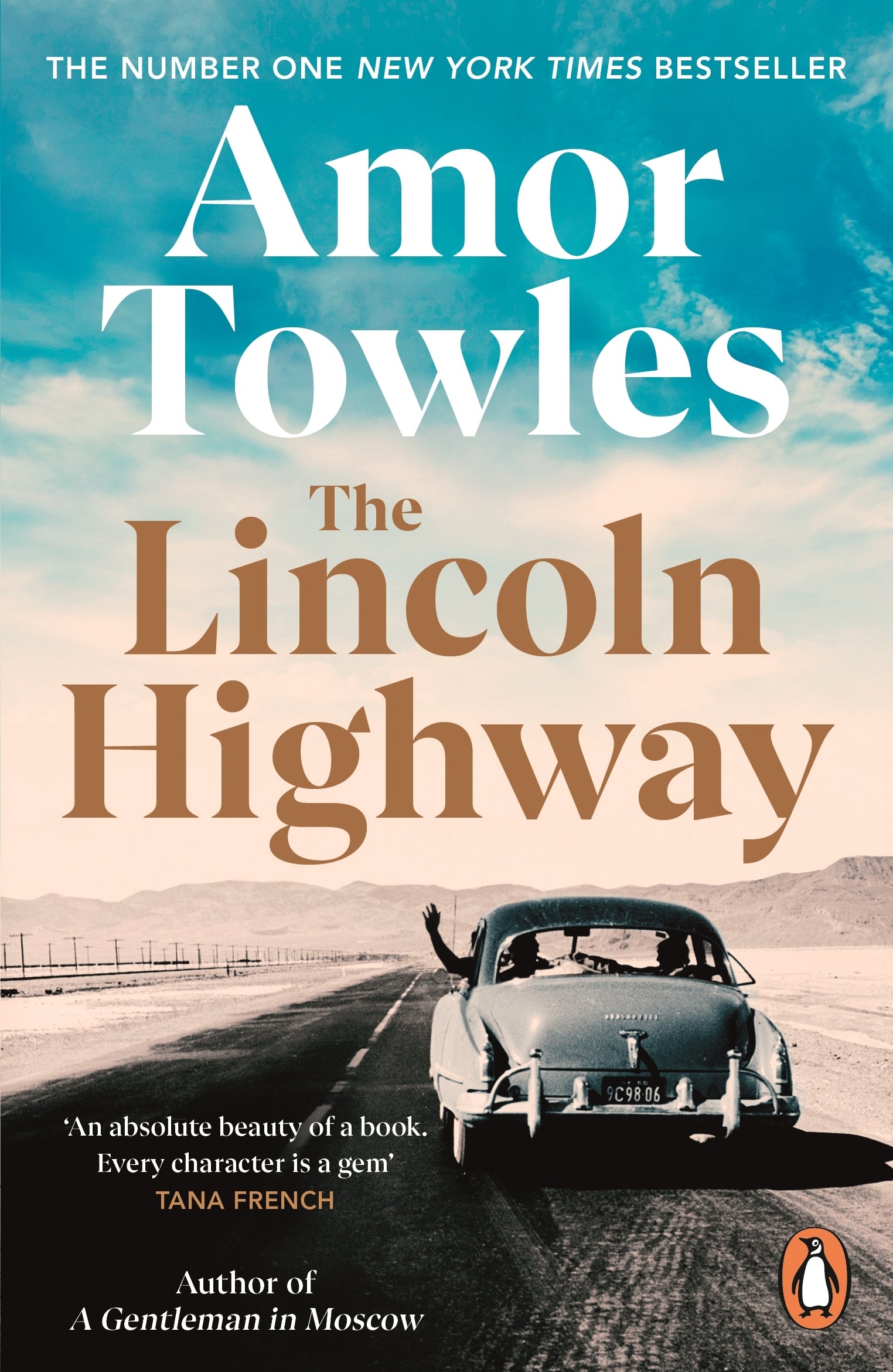 The Lincoln Highway - 9781529157642 - Book Cover