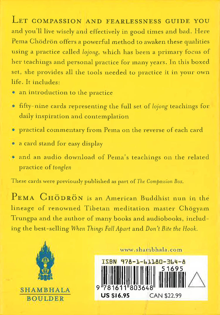 Pema Chödrön's Compassion Cards Cards Shambhala Boulder