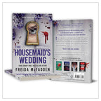 The Housemaid's Wedding by Freida McFadden, the back cover at an angle