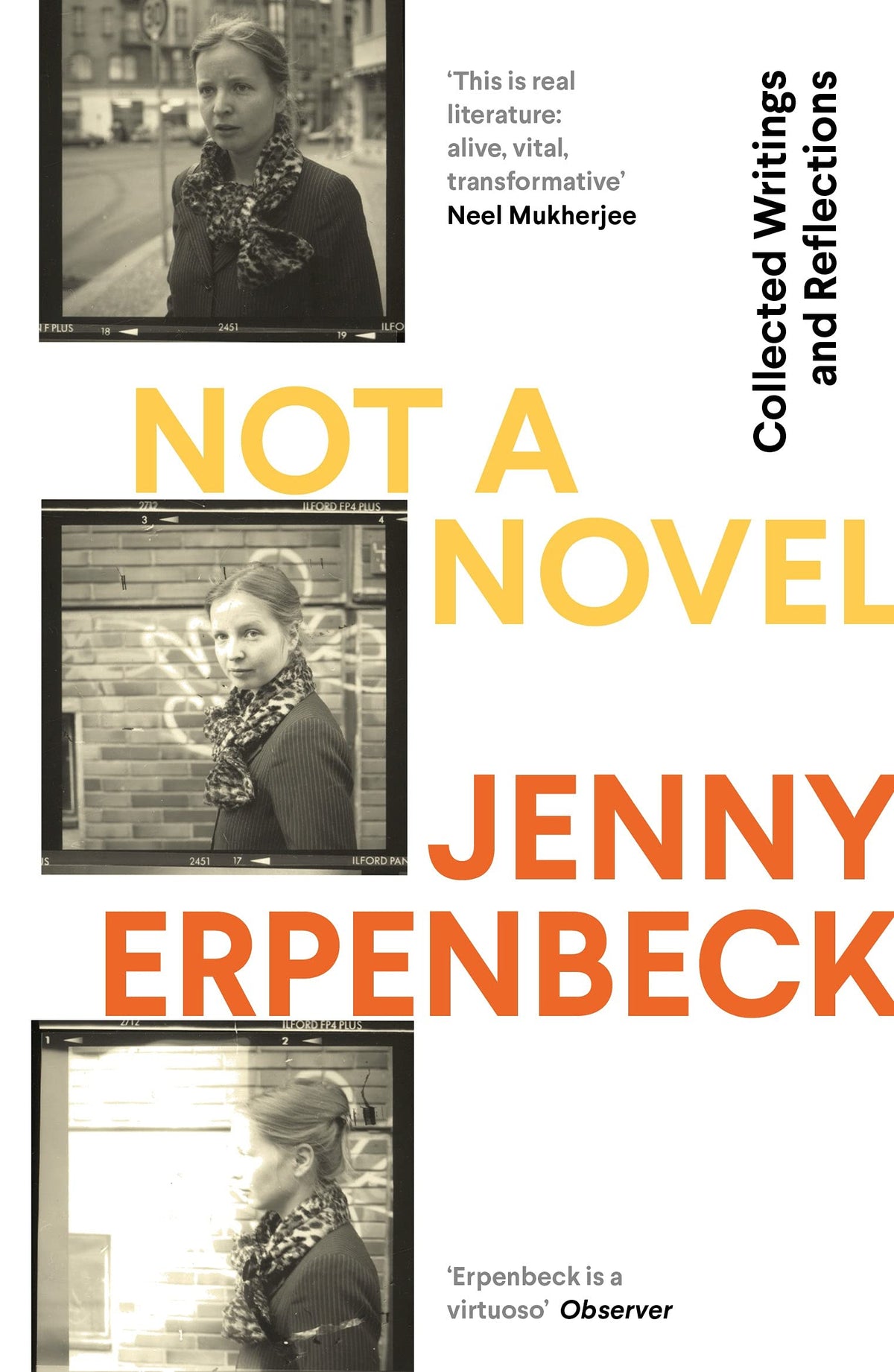 Not a Novel by Jenny Erpenbeck