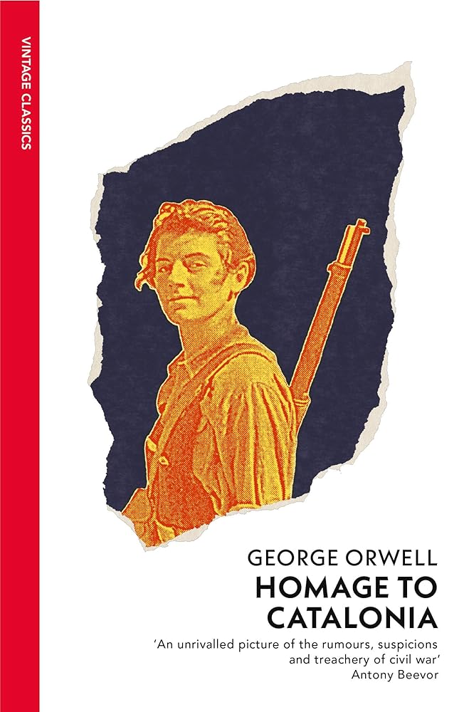 Homage to Catalonia by George Orwell book cover