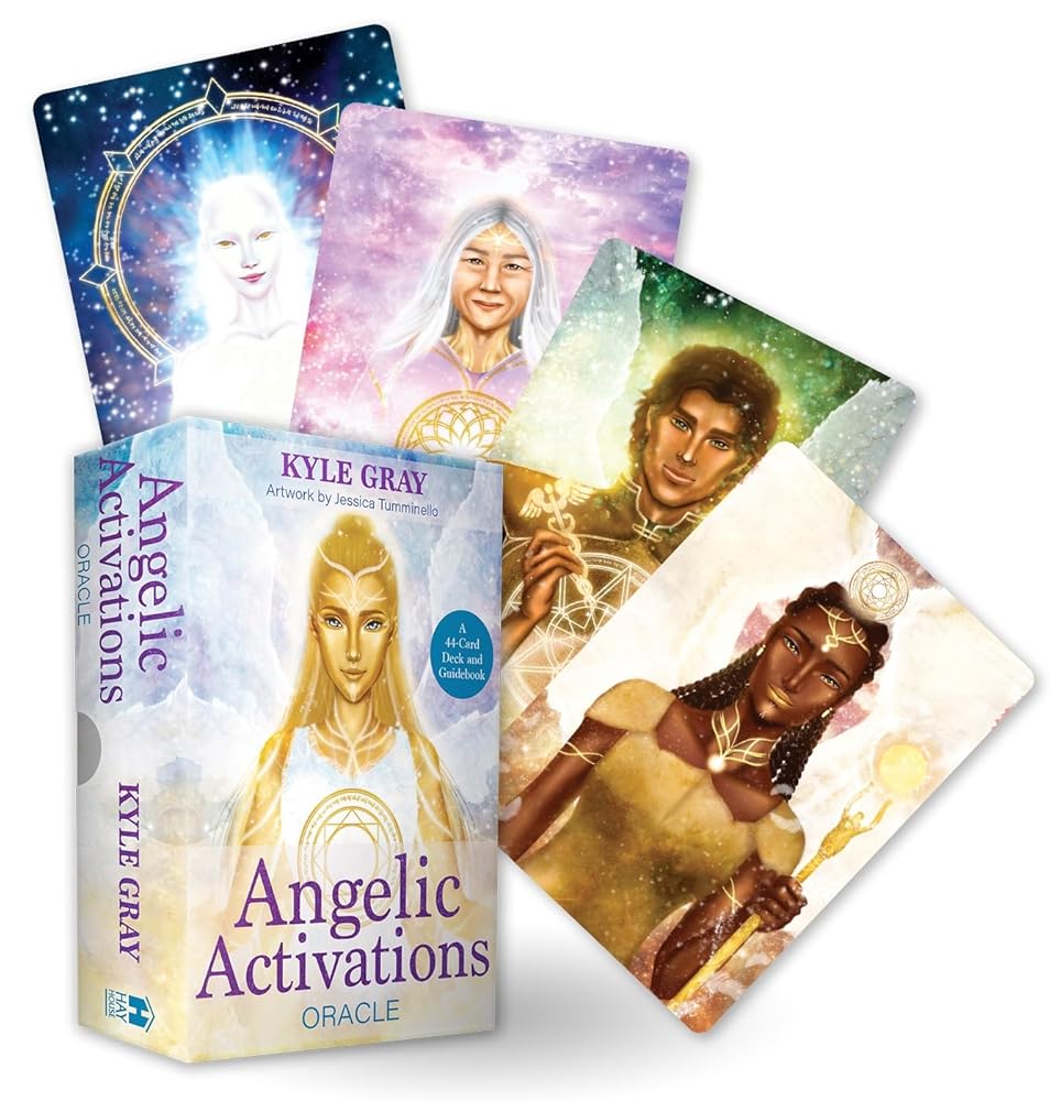 Angelic Activations Oracle: A 44-Card Deck and Guidebook cover image
