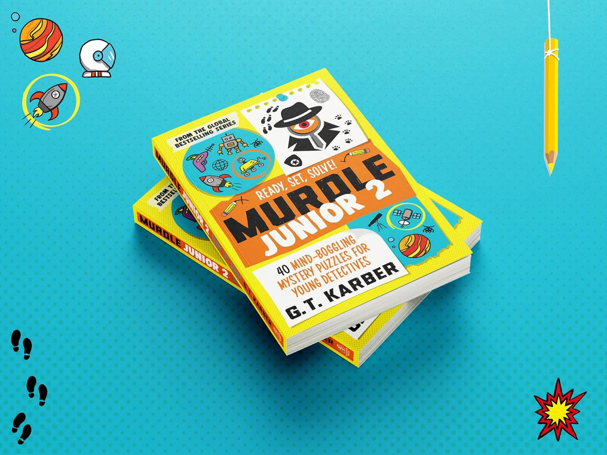 Murdle Junior 2 by G.T. Karber, the cover at an angle