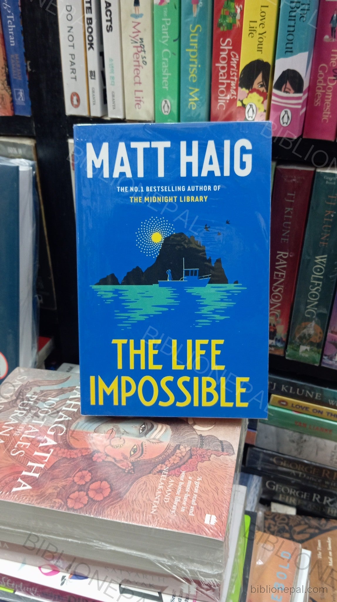 Photoshoot of The Life Impossible by Matt Haig