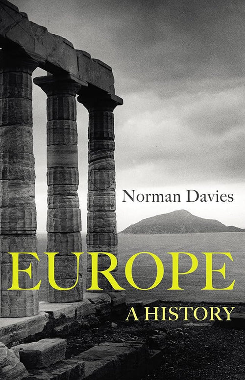 Europe: A History by Norman Davies book cover