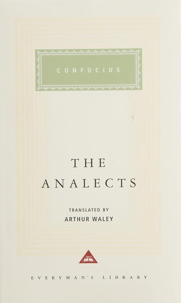 The Analects Everyman's Library by Confucius book cover
