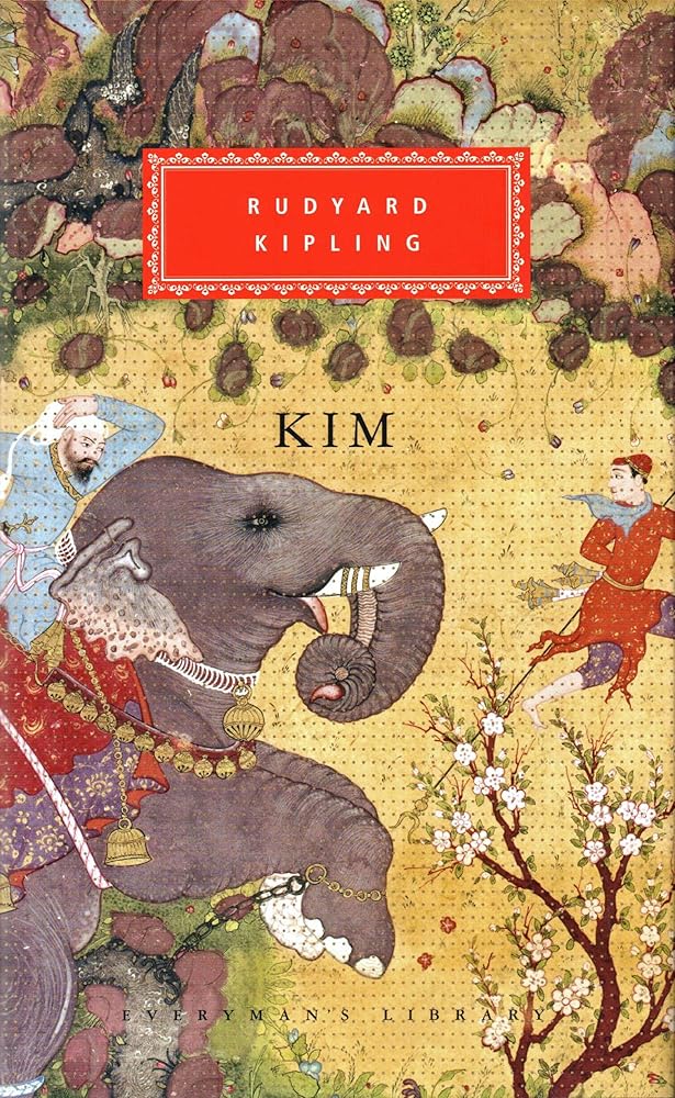 Kim Everyman's Library by Rudyard Kipling book cover