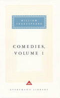 Comedies Volume 1: v. 1 by William Shakespeare book cover