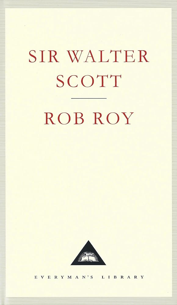 Rob Roy Everyman's Library by Sir Walter Scott book cover