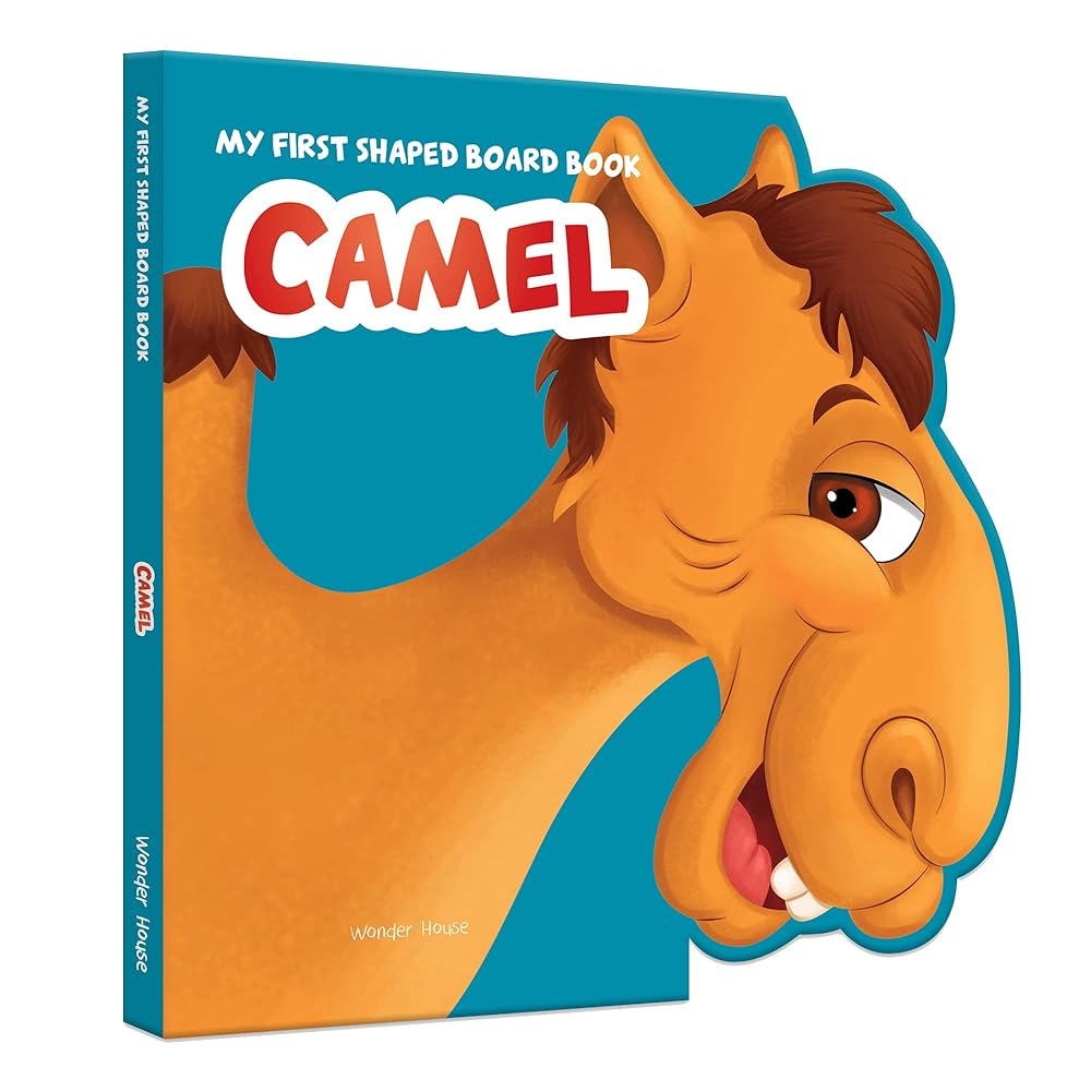 Camel: Animal Picture Book (My First Shaped Board Books) cover image