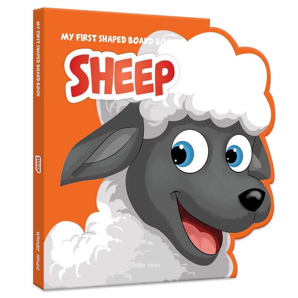 Sheep: Animal Picture Book (My First Shaped Board Books) cover image