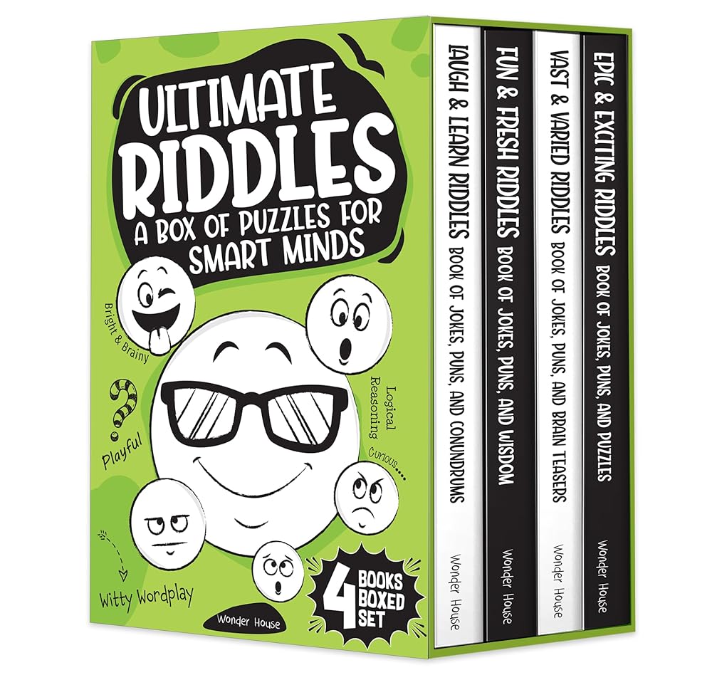 Ultimate Riddles (Boxed Set of 4 Books) cover image