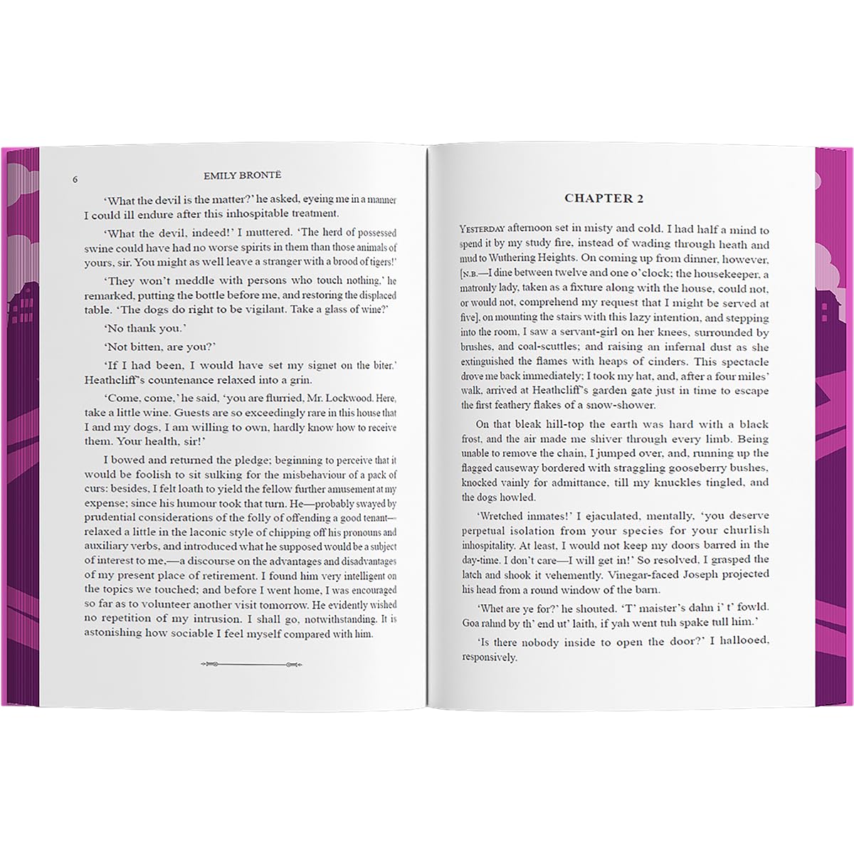 Wuthering Heights by Emily Brontë, interior page, picture 6