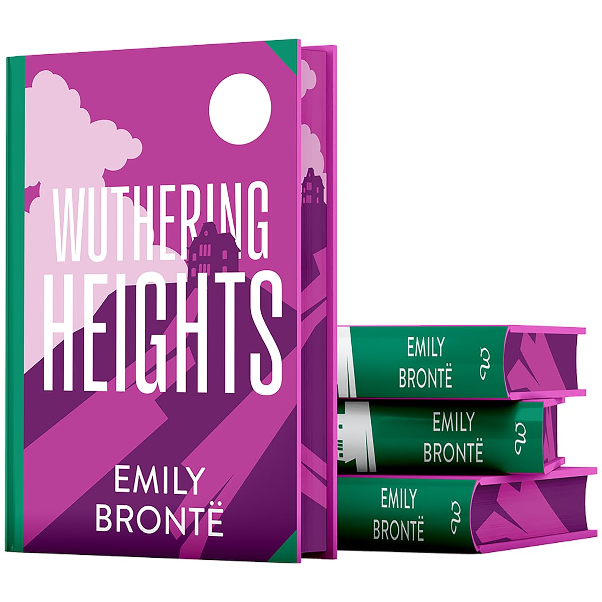 Wuthering Heights by Emily Brontë, the cover at an angle, picture 3