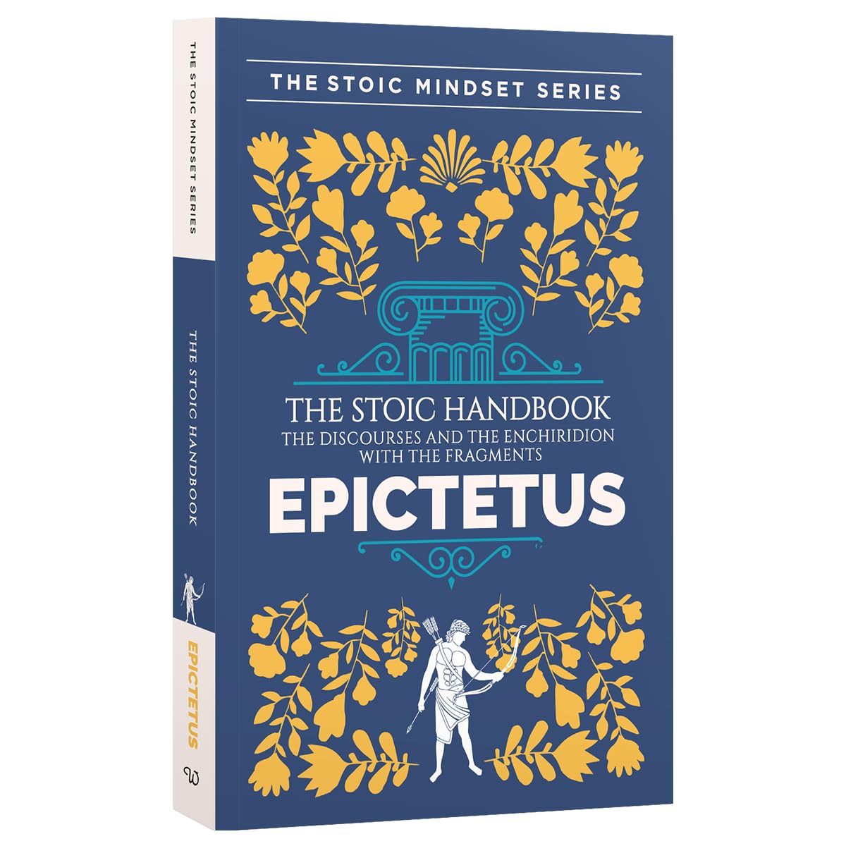 The Stoic Handbook by Epictetus, the cover at an angle