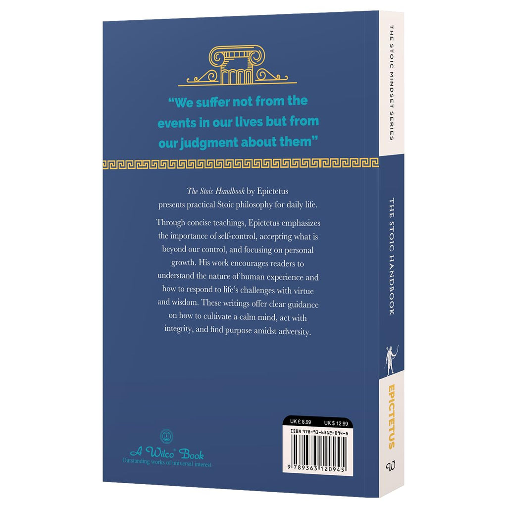 The Stoic Handbook by Epictetus, the cover at an angle, picture 3