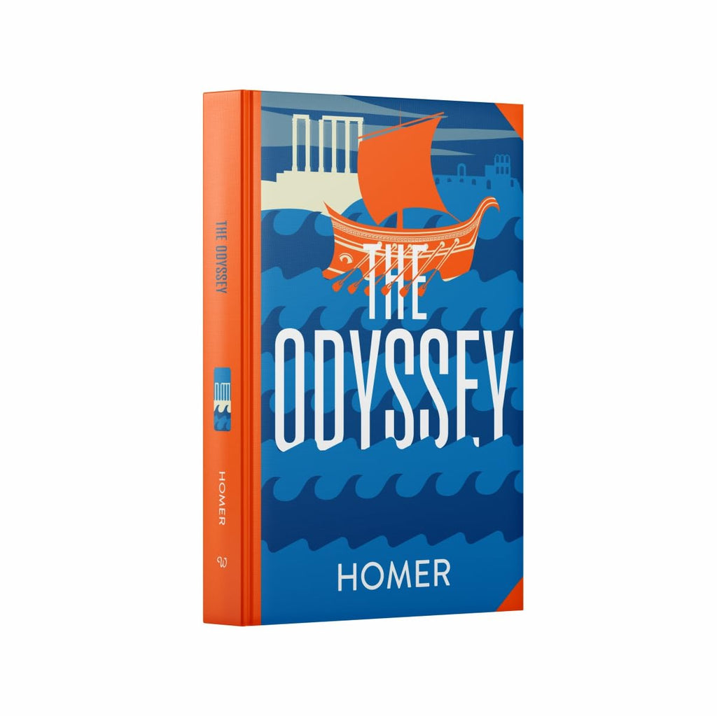 The Odyssey by Homer, the cover at an angle