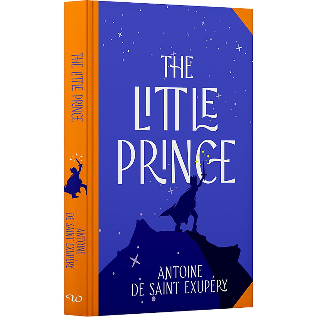 The Little Prince by Antoine de Saint-Exupéry, the cover at an angle