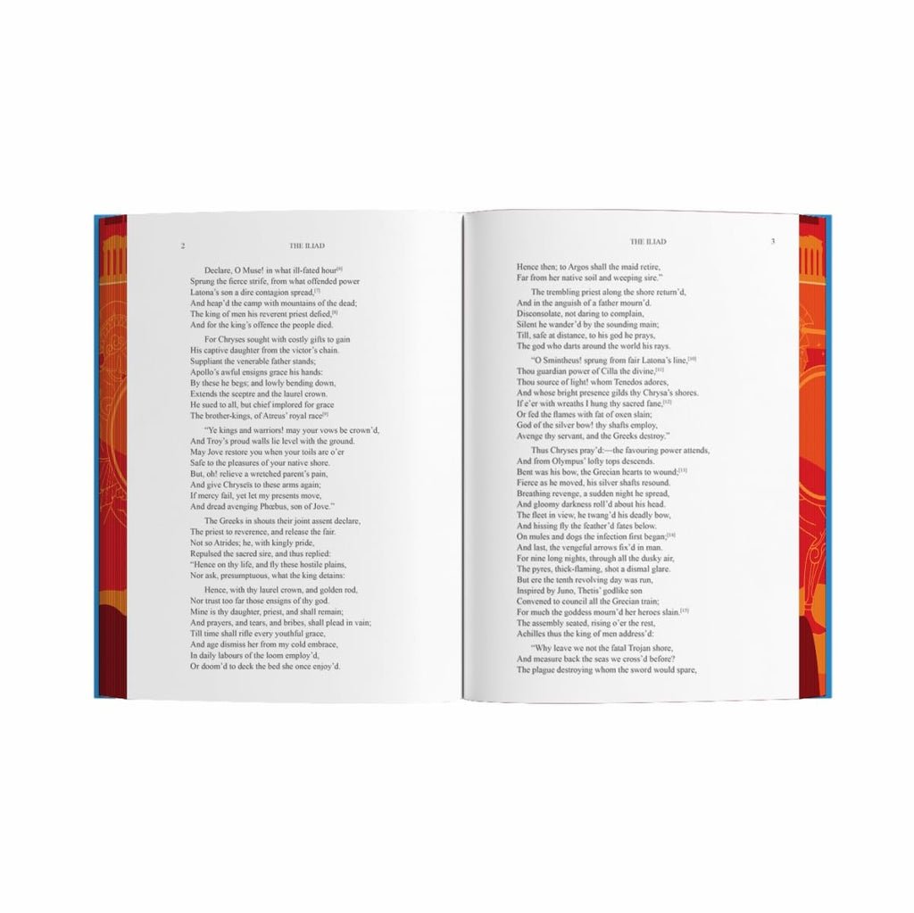 The Iliad by Homer, interior page