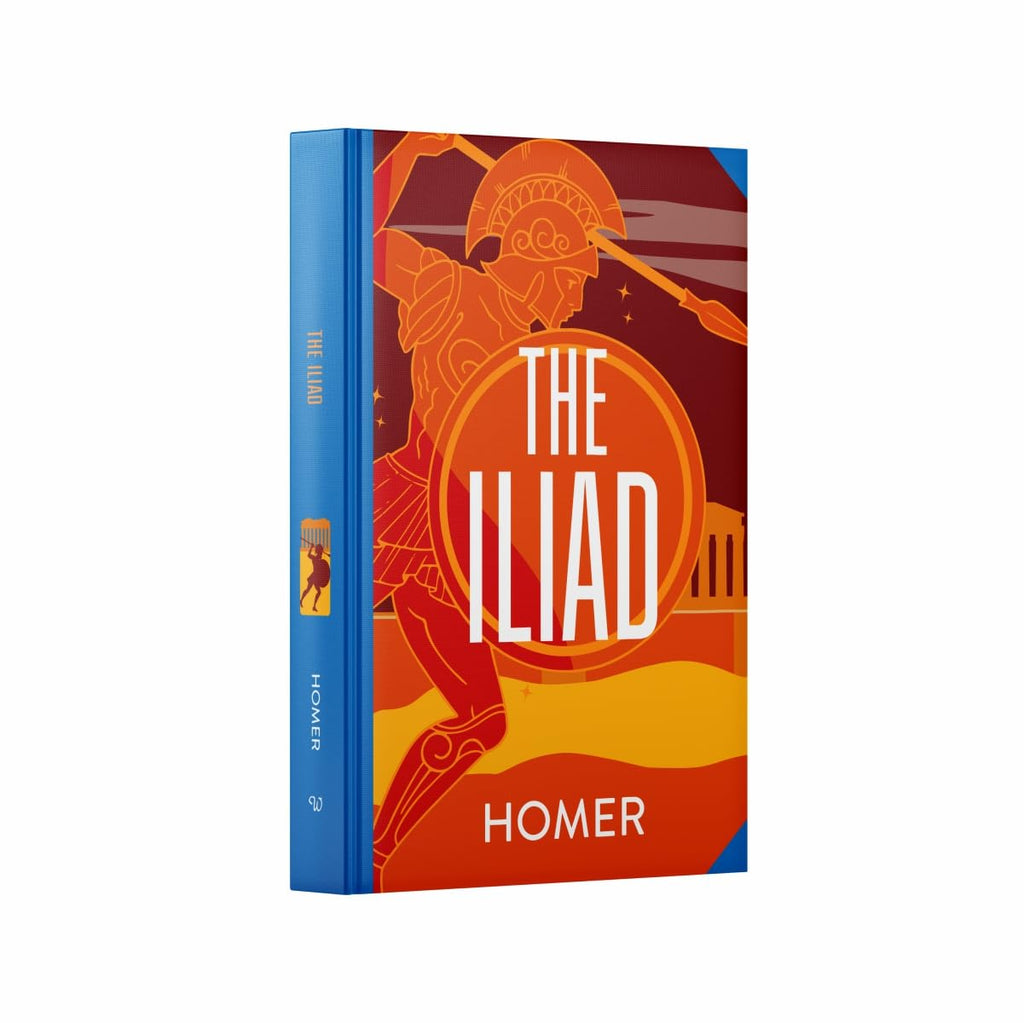 The Iliad by Homer, the cover at an angle