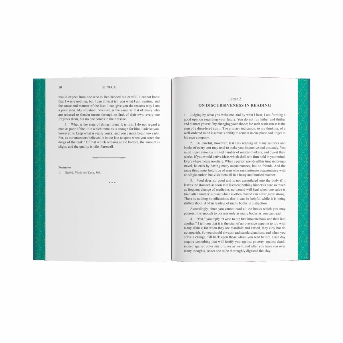 Stoic Letters for the Ages by Seneca, interior page