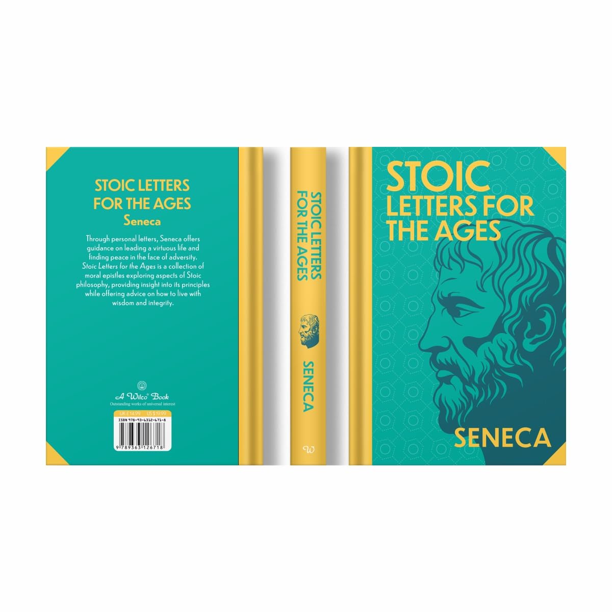 Stoic Letters for the Ages by Seneca, front and back