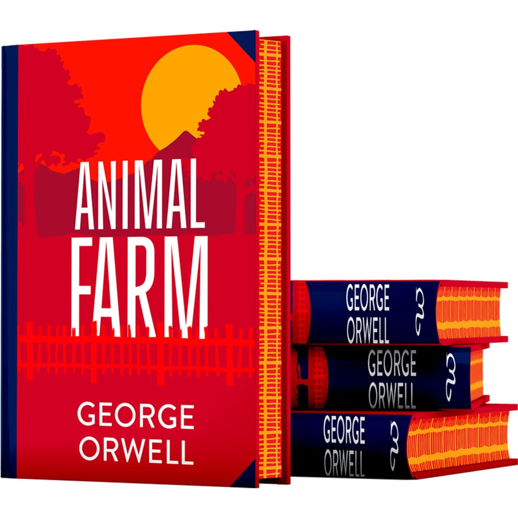 Animal Farm by George Orwell, the cover at an angle, picture 3