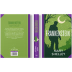 Frankenstein by Mary Shelley, front and back