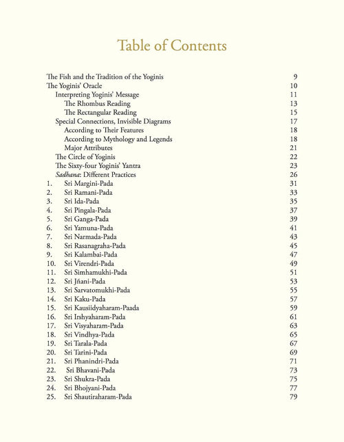 The Yoginis Oracle by Stella Dupuis, interior page