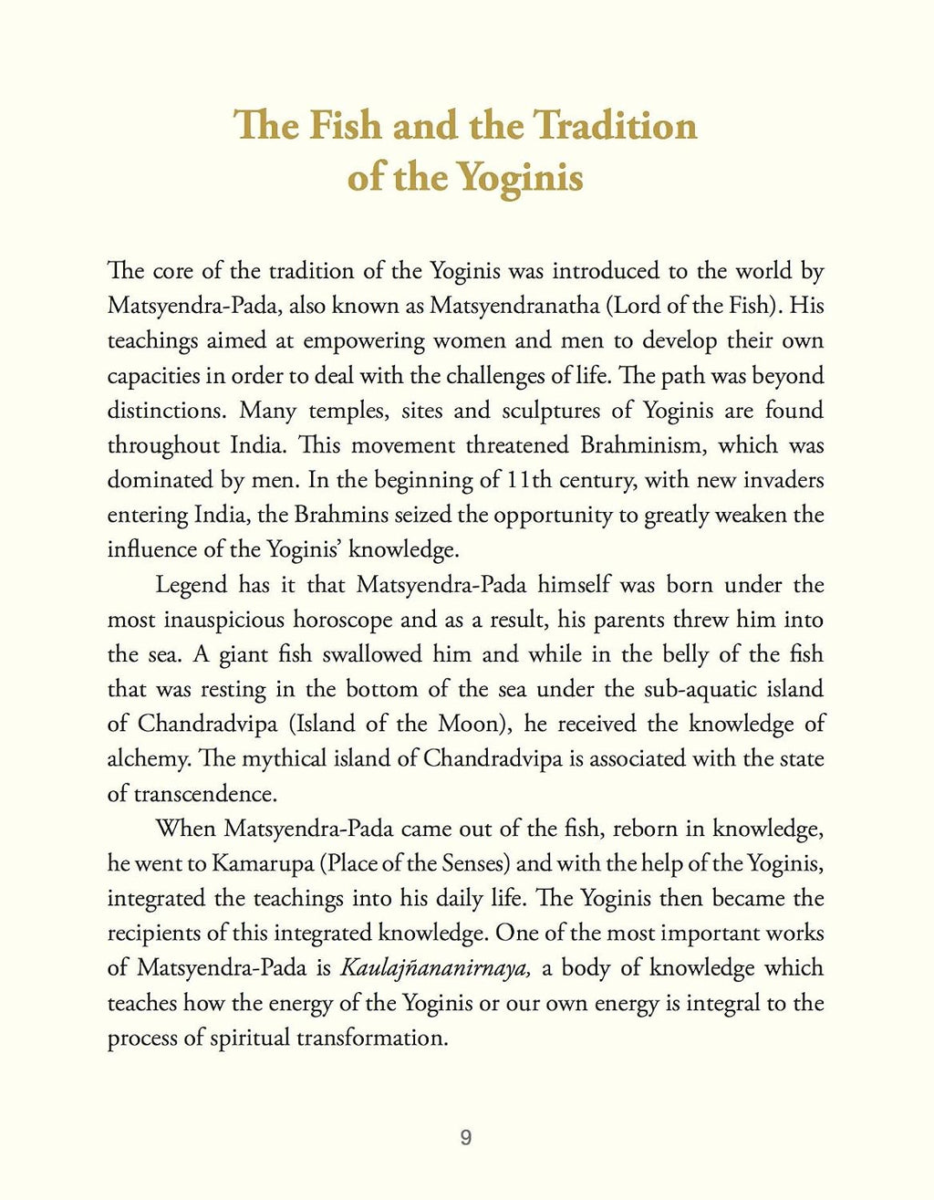 The Yoginis Oracle by Stella Dupuis, interior page, picture 3