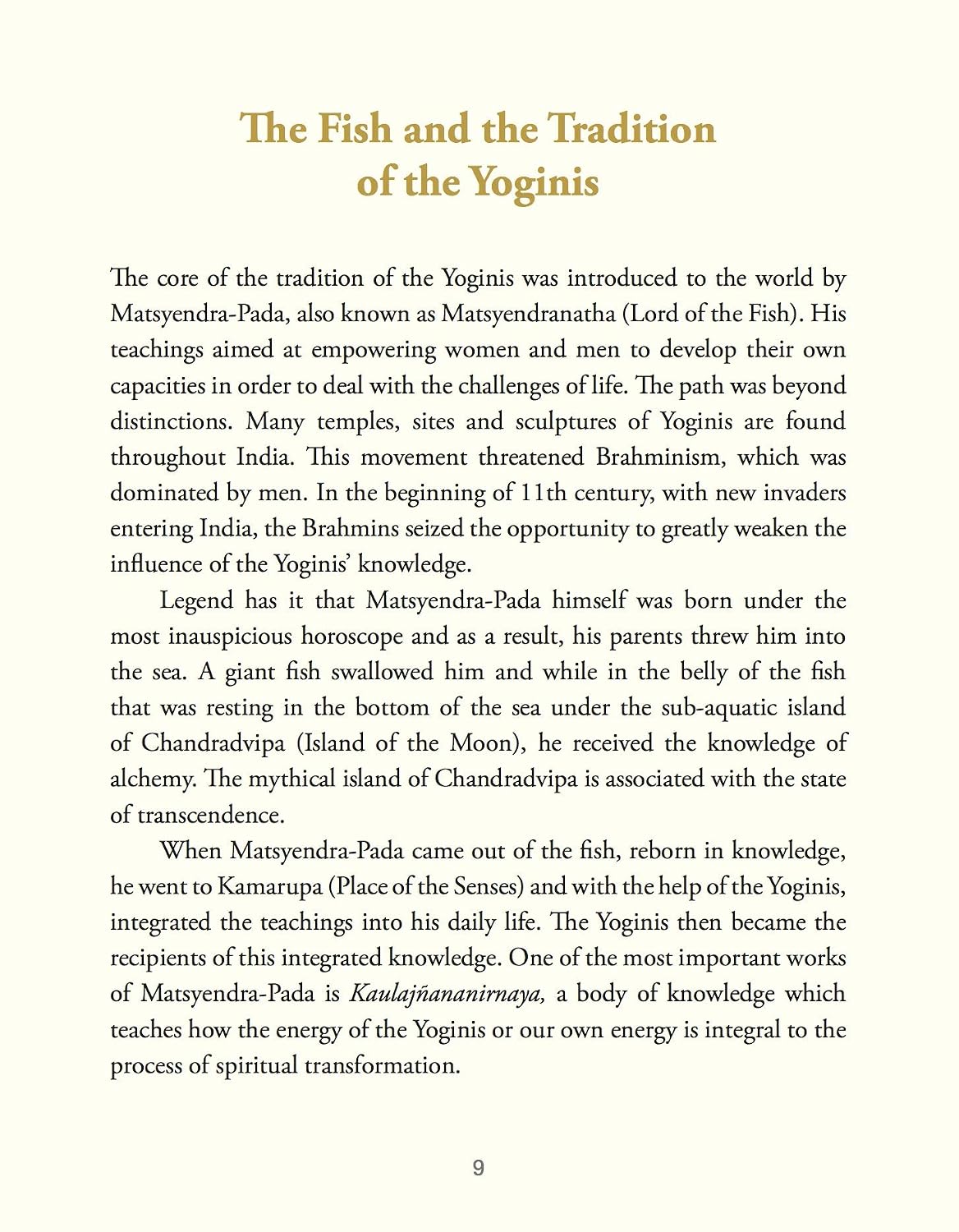 The Yoginis Oracle by Stella Dupuis, interior page, picture 3