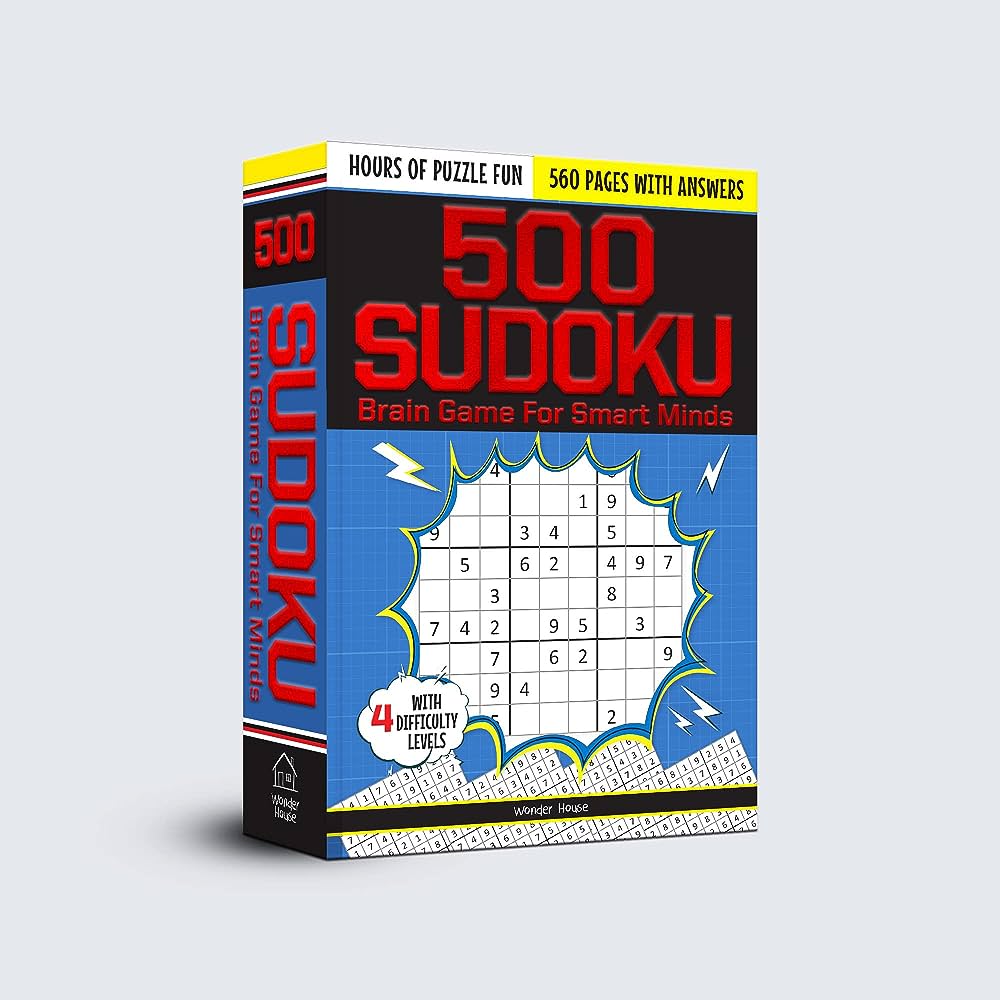 500 Sudoku Wonder House Books